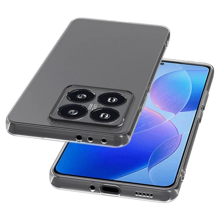 For Xiaomi 14T Clear Case Ultra Thin Soft TPU Phone Cover