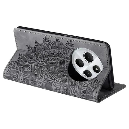 Style 010 For Xiaomi Redmi 14C 4G Wallet Stand Case Imprinted Leather Phone Cover