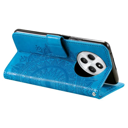For Xiaomi Redmi 14C 4G Stand Case Imprinted Totem PU Leather Wallet Phone Cover