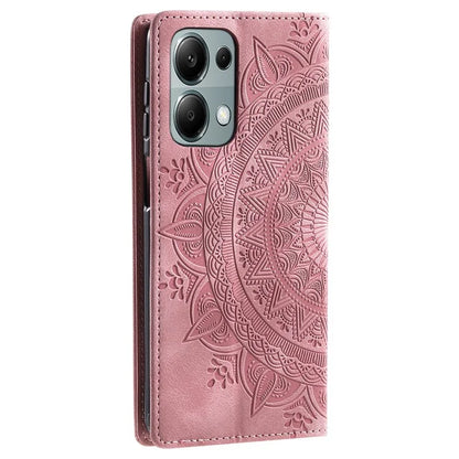 Style-010 For Xiaomi 14T Phone Case Imprinted Leather Cover Magnetic Auto Closing