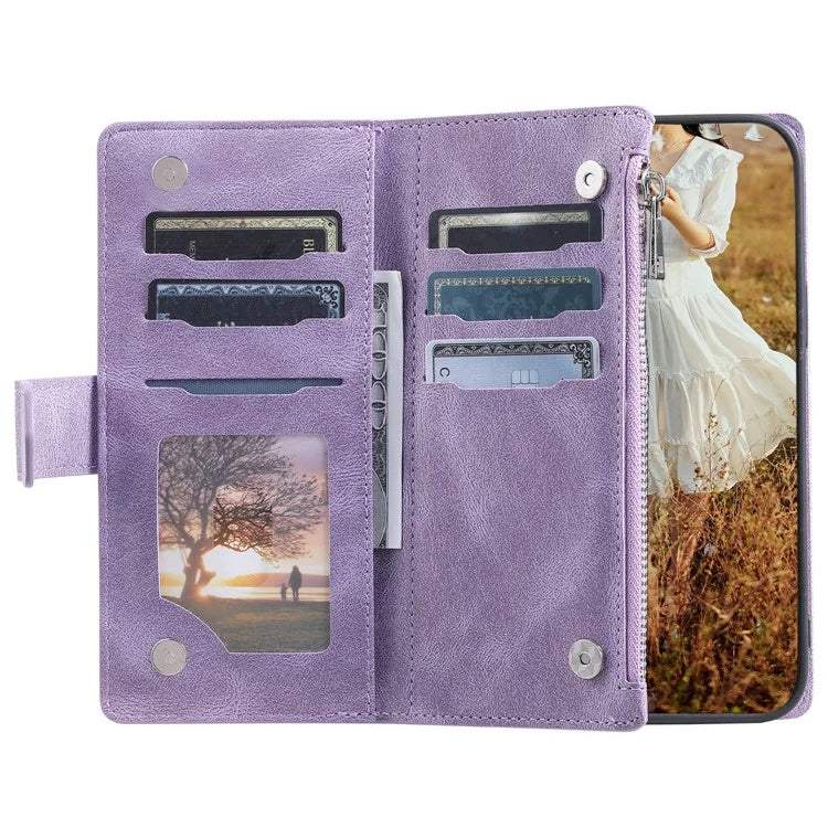Style 005 For Xiaomi 14T Phone Case Rhombus Stitching Line PU Leather Wallet Cover