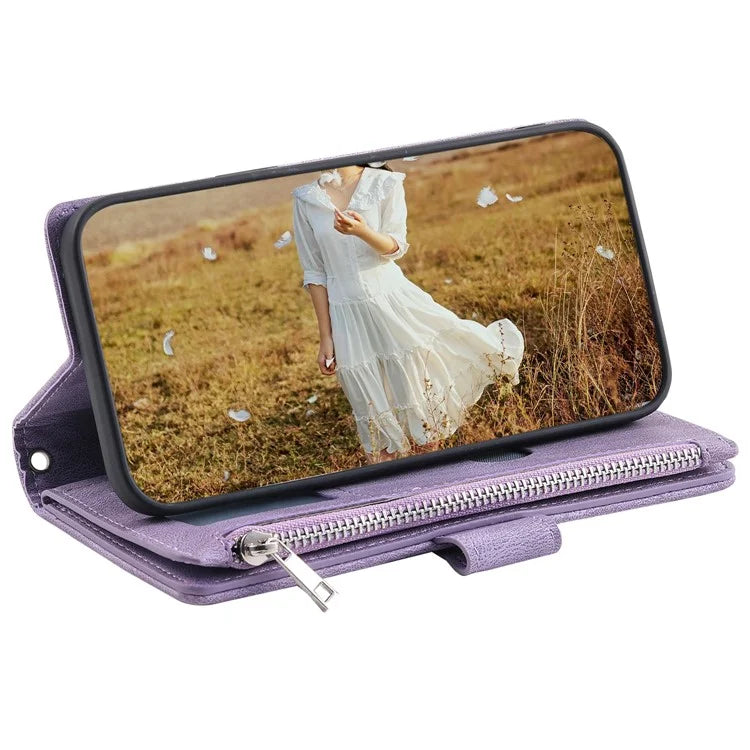 Style 005 For Xiaomi 14T Phone Case Rhombus Stitching Line PU Leather Wallet Cover