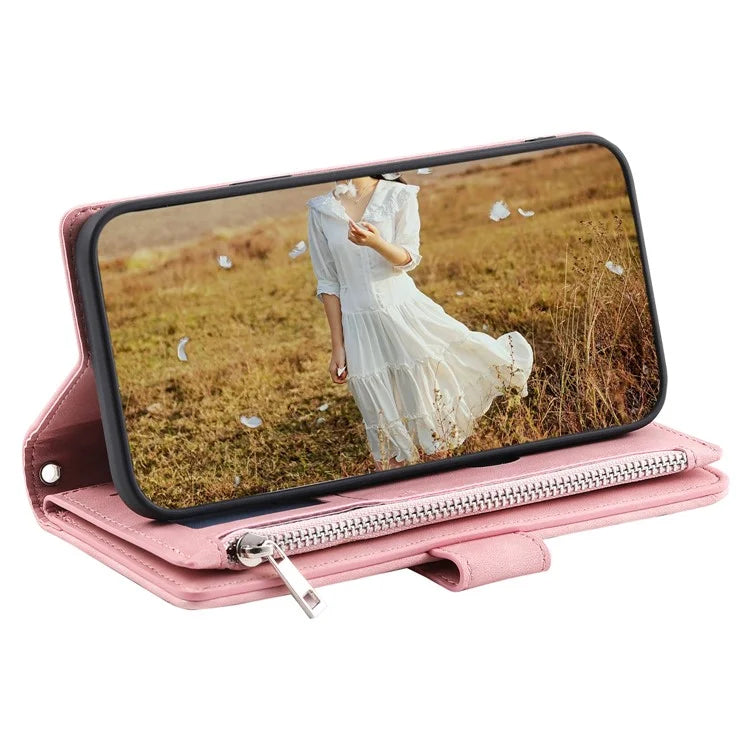 Style 005 For Xiaomi 14T Phone Case Rhombus Stitching Line PU Leather Wallet Cover