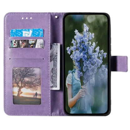 For Xiaomi 14T Stand Case Imprinted Totem PU Leather Wallet Phone Cover
