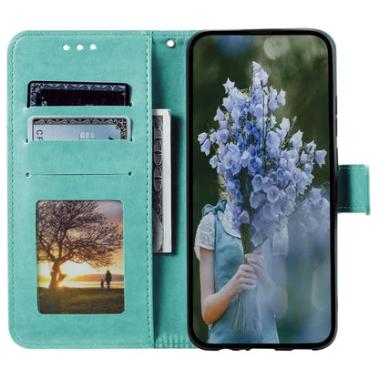 For Xiaomi 14T Stand Case Imprinted Totem PU Leather Wallet Phone Cover