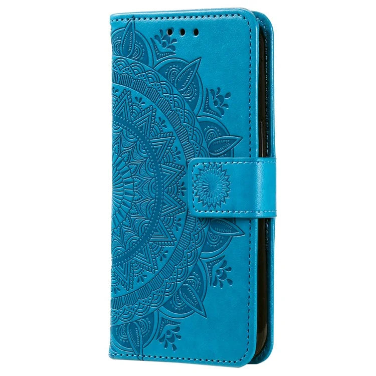 For Xiaomi 14T Stand Case Imprinted Totem PU Leather Wallet Phone Cover