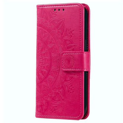 For Xiaomi 14T Stand Case Imprinted Totem PU Leather Wallet Phone Cover