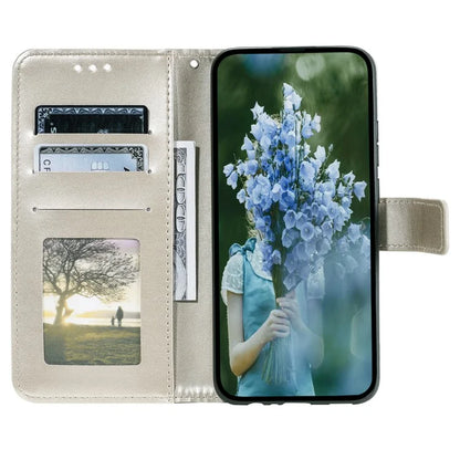 For Xiaomi 14T Stand Case Imprinted Totem PU Leather Wallet Phone Cover