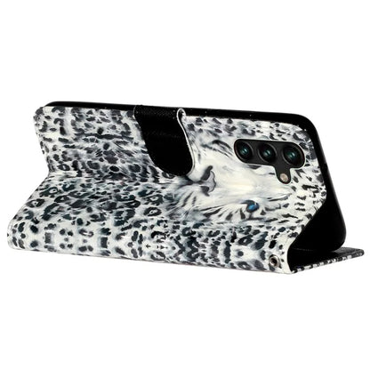 For Samsung Galaxy S24 FE Case 3D Pattern Leather Wallet Flip Phone Cover with Strap