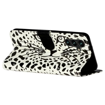 For Samsung Galaxy S24 FE Case 3D Pattern Leather Wallet Flip Phone Cover with Strap