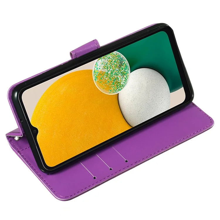 For Samsung Galaxy S24 FE Case Wallet PU Leather Solid Color Phone Cover