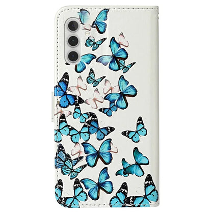 For Samsung Galaxy S24 FE Case Pattern Design Leather Flip Phone Cover