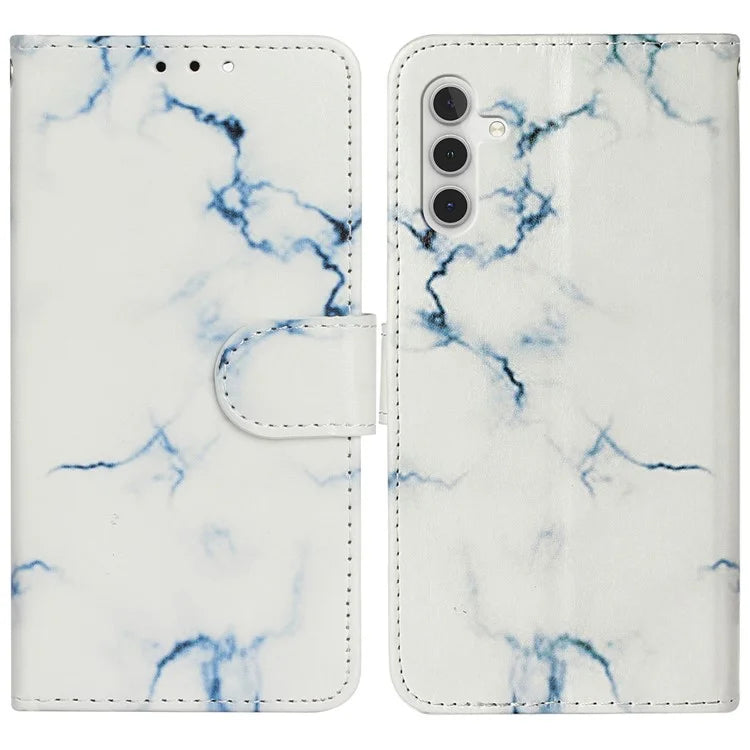For Samsung Galaxy S24 FE Case Pattern Design Leather Flip Phone Cover