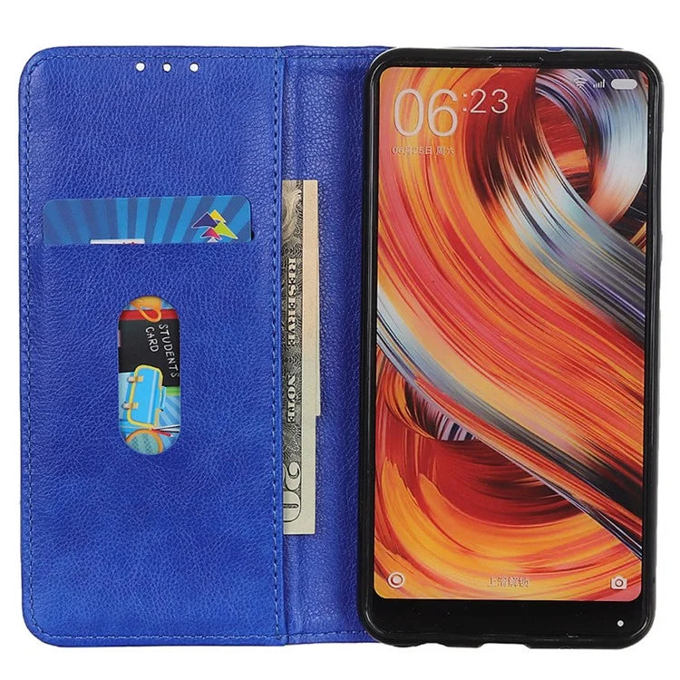 For OnePlus Nord CE4 Lite 5G / Oppo K12x 5G Wallet Case Split Leather Litchi Texture Phone Cover