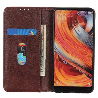 For OnePlus Nord CE4 Lite 5G / Oppo K12x 5G Wallet Case Split Leather Litchi Texture Phone Cover