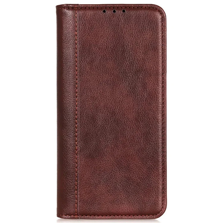 For OnePlus Nord CE4 Lite 5G / Oppo K12x 5G Wallet Case Split Leather Litchi Texture Phone Cover