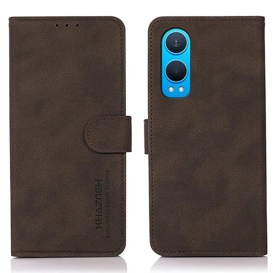 KHAZNEH For OnePlus Nord CE4 Lite 5G / Oppo K12x 5G (China) Protective Case PU Leather Wallet Phone Cover