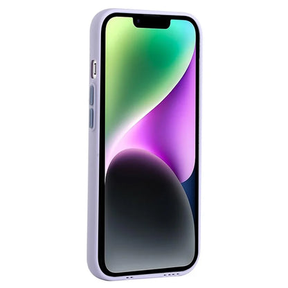 For iPhone 14 Plus Case Card Holder Soft TPU Protective Phone Cover