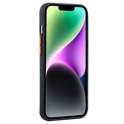 For iPhone 14 TPU Case Flexible Phone Cover with Back Card Slot