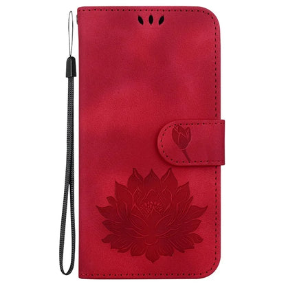 For Oppo K12x 5G (China) / OnePlus Nord CE4 Lite 5G Phone Case Lotus Imprint Leather Stand Wallet Cover