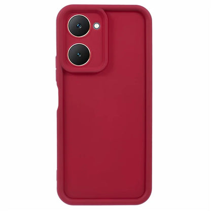 For vivo Y03 Case Thickened TPU Soft Back Protective Cover