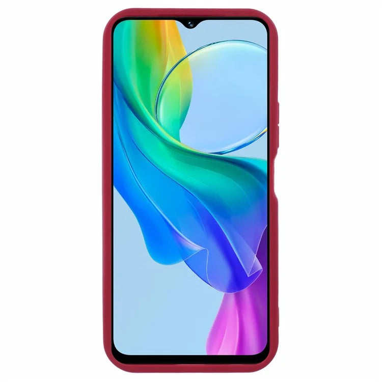For vivo Y03 Case Thickened TPU Soft Back Protective Cover