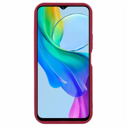 For vivo Y03 Case Thickened TPU Soft Back Protective Cover