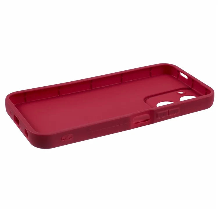 For vivo Y03 Case Thickened TPU Soft Back Protective Cover