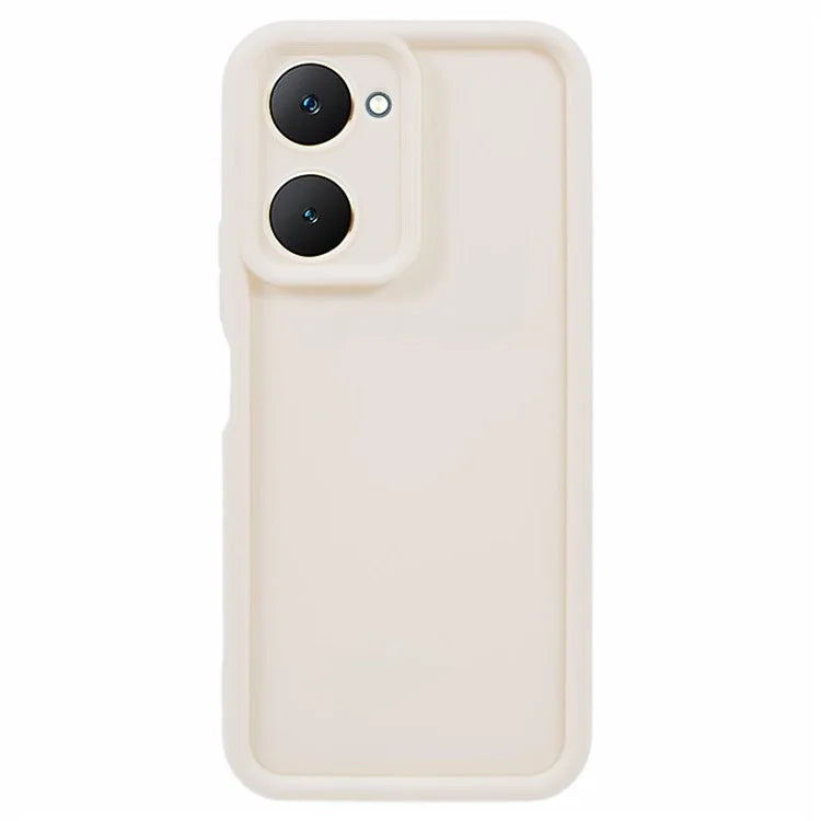 For vivo Y03 Case Thickened TPU Soft Back Protective Cover