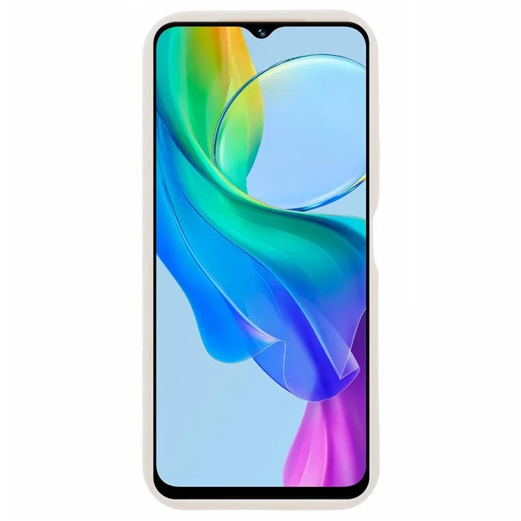 For vivo Y03 Case Thickened TPU Soft Back Protective Cover