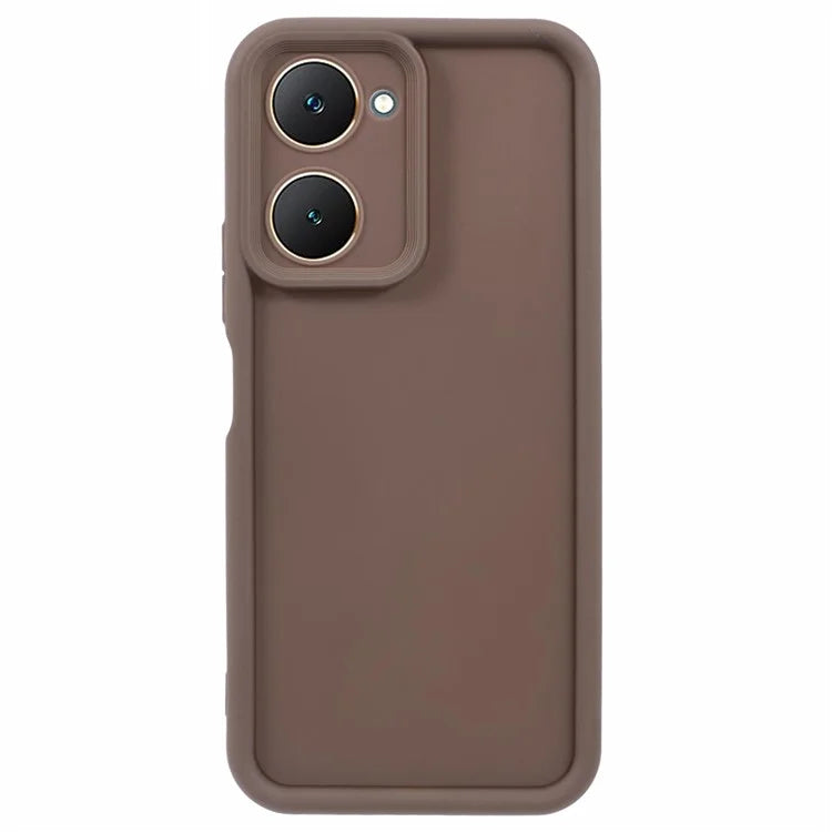 For vivo Y03 Case Thickened TPU Soft Back Protective Cover