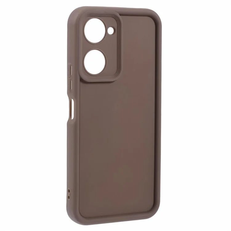 For vivo Y03 Case Thickened TPU Soft Back Protective Cover