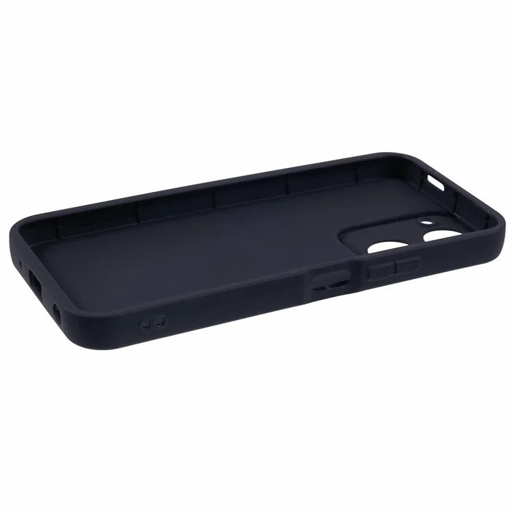 For vivo Y03 Case Thickened TPU Soft Back Protective Cover