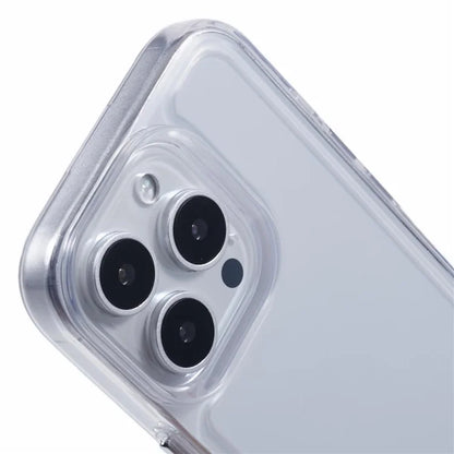 For iPhone 16 Pro Max Case Soft TPU Frame Hard PC Back Phone Cover 2.0mm Thick