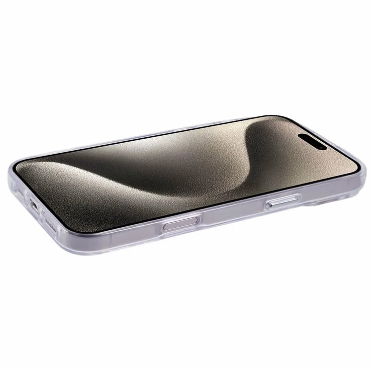 For iPhone 16 Case 2.0mm Thick Shockproof TPU + PC Phone Cover
