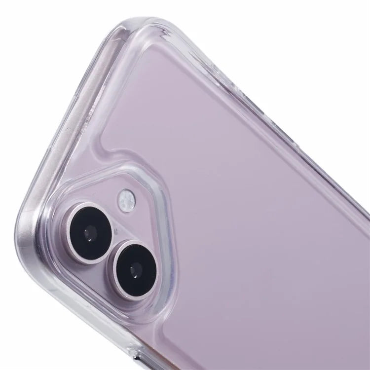 For iPhone 16 Case 2.0mm Thick Shockproof TPU + PC Phone Cover