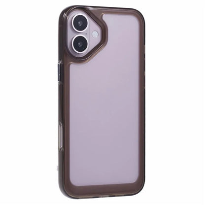 For iPhone 16 Case 2.0mm Thick Shockproof TPU + PC Phone Cover