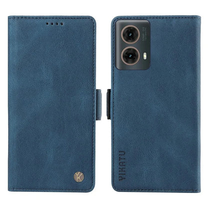 YIKATU YK-005 For Motorola Moto G85 5G / S50 Neo 5G Case Skin-Touch Leather Phone Cover