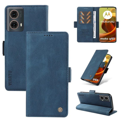 YIKATU YK-005 For Motorola Moto G85 5G / S50 Neo 5G Case Skin-Touch Leather Phone Cover
