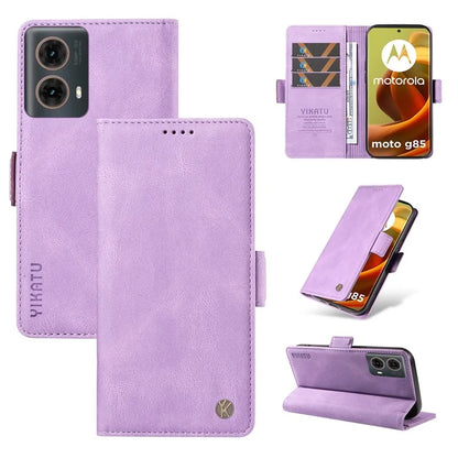 YIKATU YK-005 For Motorola Moto G85 5G / S50 Neo 5G Case Skin-Touch Leather Phone Cover