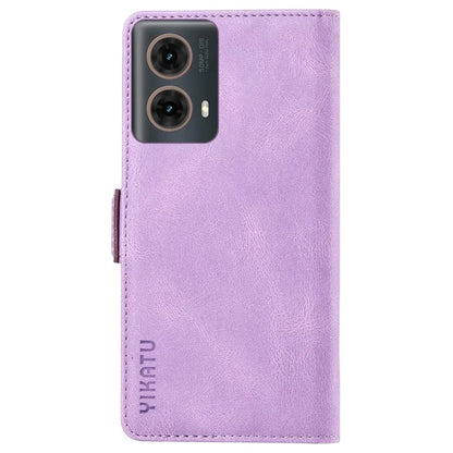 YIKATU YK-005 For Motorola Moto G85 5G / S50 Neo 5G Case Skin-Touch Leather Phone Cover