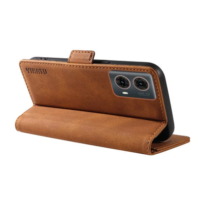 YIKATU YK-005 For Motorola Moto G85 5G / S50 Neo 5G Case Skin-Touch Leather Phone Cover