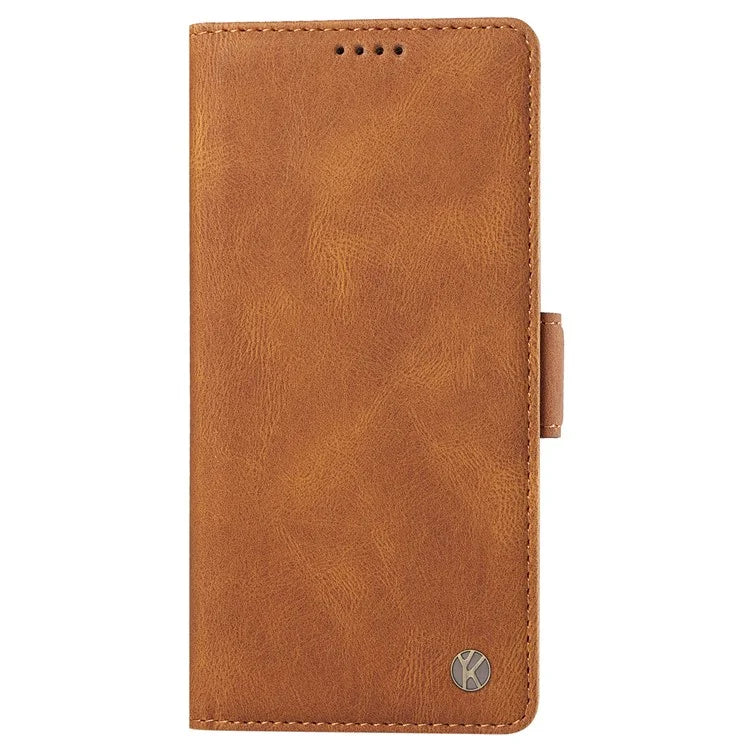 YIKATU YK-005 For Motorola Moto G85 5G / S50 Neo 5G Case Skin-Touch Leather Phone Cover
