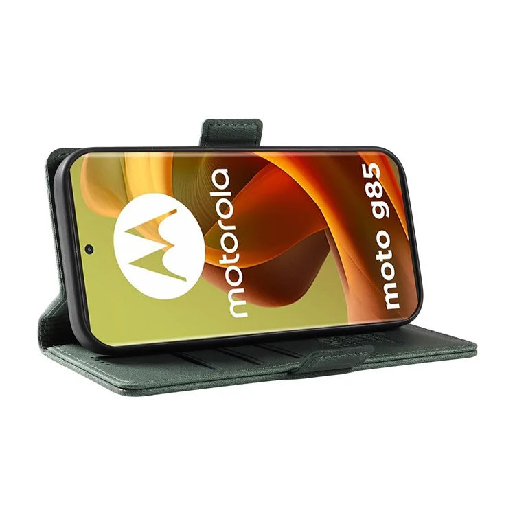 YIKATU YK-005 For Motorola Moto G85 5G / S50 Neo 5G Case Skin-Touch Leather Phone Cover