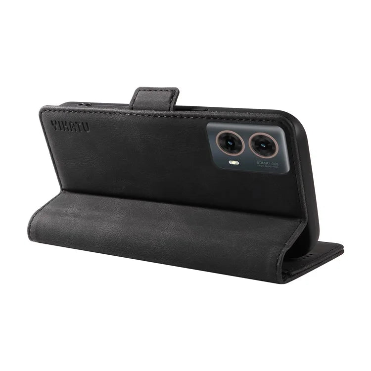 YIKATU YK-005 For Motorola Moto G85 5G / S50 Neo 5G Case Skin-Touch Leather Phone Cover