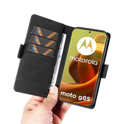 YIKATU YK-005 For Motorola Moto G85 5G / S50 Neo 5G Case Skin-Touch Leather Phone Cover