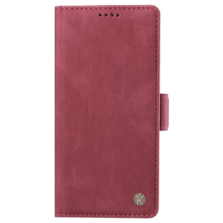 YIKATU YK-005 For Motorola Moto G85 5G / S50 Neo 5G Case Skin-Touch Leather Phone Cover