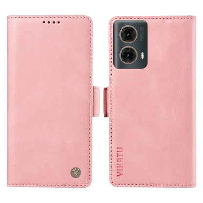 YIKATU YK-005 For Motorola Moto G85 5G / S50 Neo 5G Case Skin-Touch Leather Phone Cover