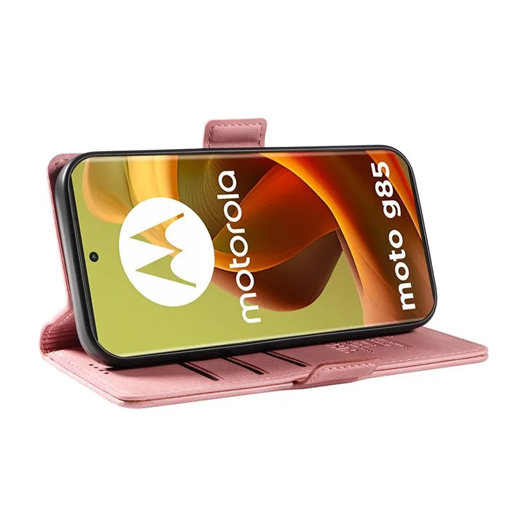 YIKATU YK-005 For Motorola Moto G85 5G / S50 Neo 5G Case Skin-Touch Leather Phone Cover
