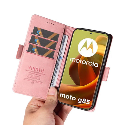 YIKATU YK-005 For Motorola Moto G85 5G / S50 Neo 5G Case Skin-Touch Leather Phone Cover